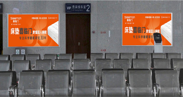 广东惠州南高铁站灯箱广告投放价格