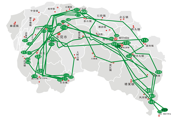 东莞公交路线