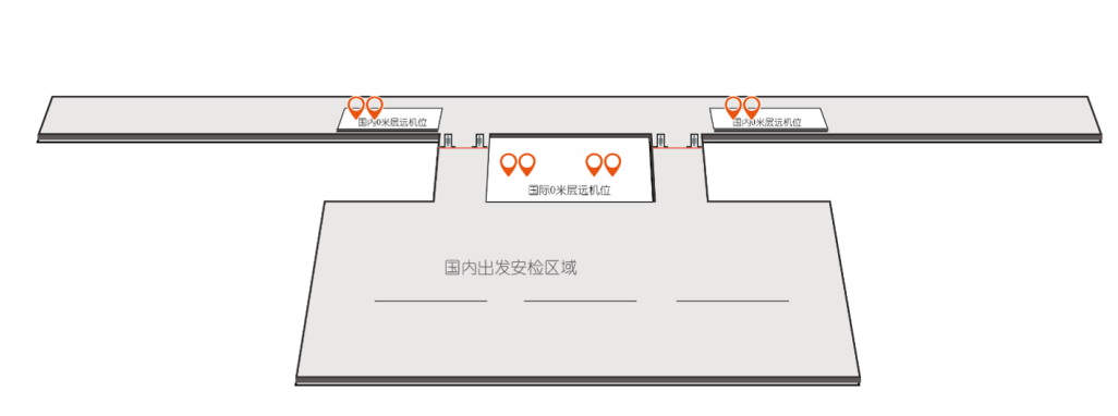 T2机柜式数码刷屏机分布图