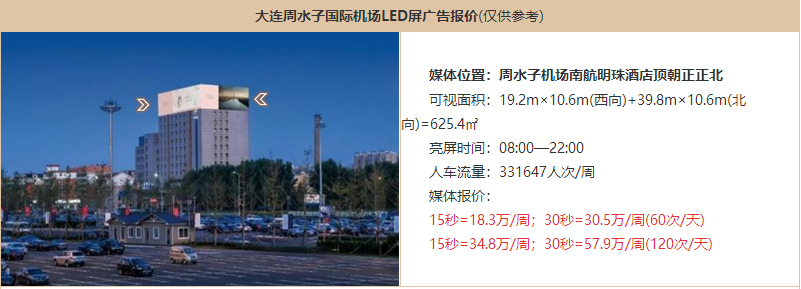 大连户外LED广告