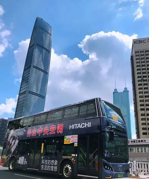 深圳双层巴士广告