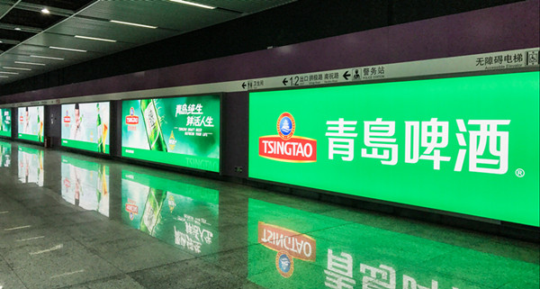 上海地铁灯箱广告