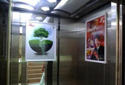 佛山电梯框架广告
