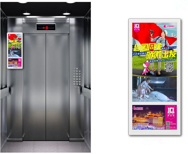 寒假、春节来临,旅游市场持续升温,各大品牌纷纷抢占社区电梯广告影响家庭用户