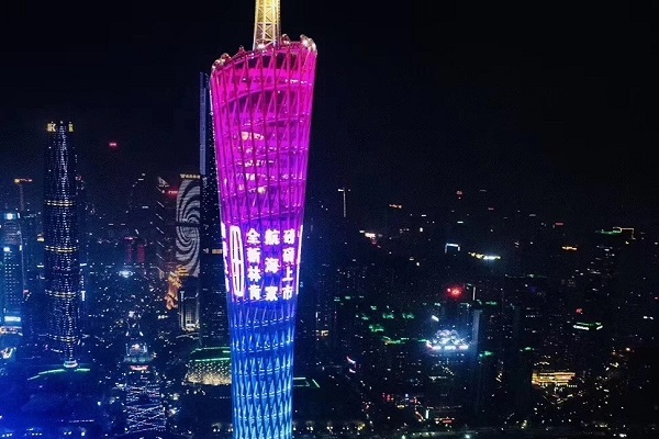 林肯汽车地标LED广告