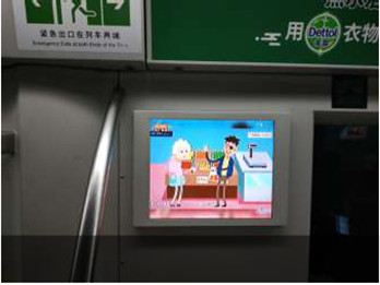 北京地铁电视广告有些什么形式?