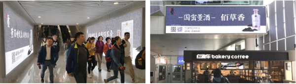 佰草香高铁站灯箱广告 佰草香高铁站灯箱广告