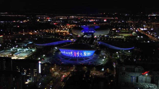 福州奥体环幕灯光秀：城市地标的视觉盛宴与品牌曝光