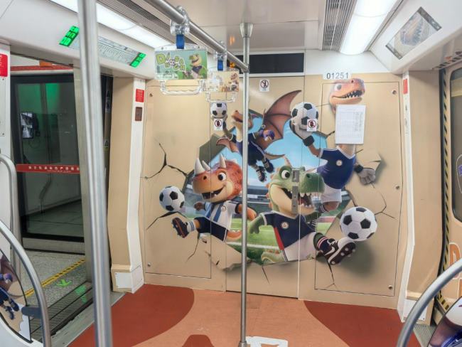 常州地铁创意内包车：移动沉浸空间的品牌表达新阵地