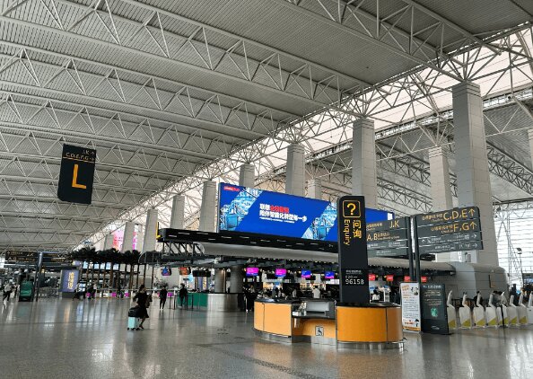 广州机场春运期间热门广告位价格收费？广州白云机场出发到达广告