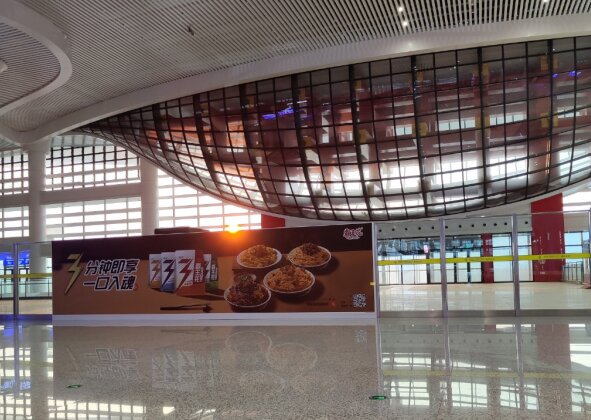 惠州北站广告价格多少钱？惠州北高铁站广告位置优势食品特产案例