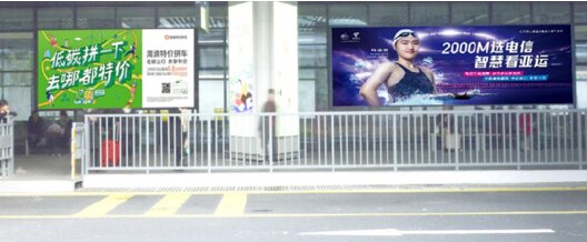 第一户外传媒-温州动车南站大牌广告