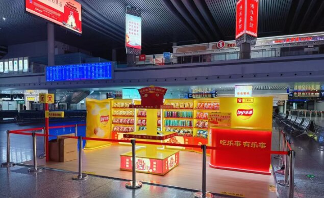 宁波站高铁展位广告