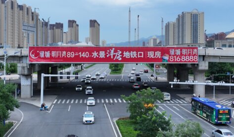 深圳第一户外传媒有限公司-呼和浩特西万达广场三面翻大牌广告